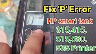 Fixing the 'p' Error on HP Ink Tank Wireless 415 Printer - Easy Troubleshooting Tips!