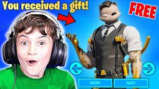 Gifting Little Bro EVERY Battle Pass in Fortnite!