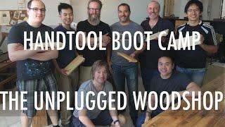 HAND TOOL BOOT CAMP at the Unplugged Woodshop Toronto