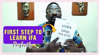 Fịrṣt Step to Learn IFA Spirituality Perfectly