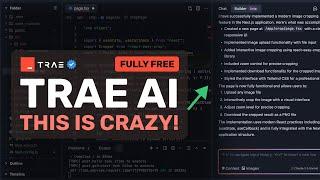 Trae AI: RIP Cursor! This is AMAZING AI Code Editor IS FULLY FREE!