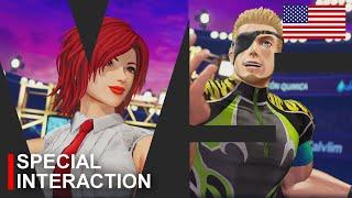 【KOF XV】VANESSA vs RAMÓN ► Story Special Interaction English Mod