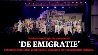 Musical ’De Emigratie’ door Musicalschool Light Up.