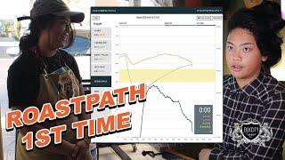 Full day of roasting with RoastPath Roasting Software from Mill City Roasters