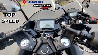 SUZUKI GIXXER SF 155 TOP SPEED ( SPEED TEST ) @DRAGGER_JATIN