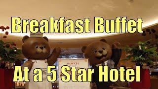 Breakfast Buffet At a 5 Star Hotel