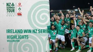 Highlights: Ireland Historic Test Series Win In New Zealand