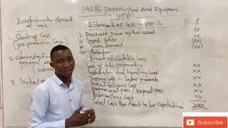 IAS 16 PROPERTY, PLANT AND EQUIPMENT. ( PART 1 ). PPE . ACCOUNTANCY TUTORIALS