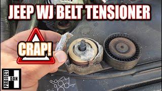 JEEP GRAND CHEROKEE WJ  4.0 BELT TENSIONER - (2002-2006 TJ WRANGLER)