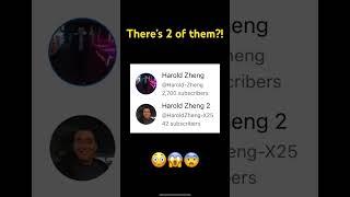 2 YouTube channels of Harold Zheng