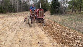 Farmall 140 Spring Garden Work