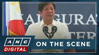 Marcos sees SMC's battery energy storage system as one of effective energy supply solutions | ANC