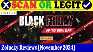 Zolucky Reviews (Nov 2024) - Is This A Genuine E-Commerce Site? Find Out! | Scam Inspecter