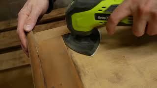 SnapFresh Oscillating Tool Sanding Furniture