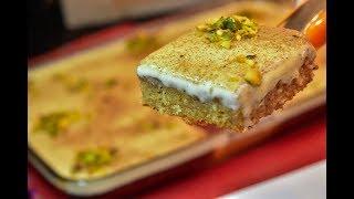 بسبوسة سينابون من اطيب الوصفات .. طعم لذيذ و اكثر من رائع ..#حلويات_رمضانيه The Cinnabon Basbousa