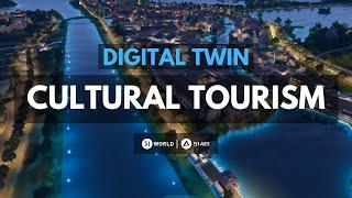 Digital Twin Cultural Tourism Powered by 51WORLD