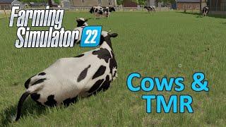 Farming Simulator 22 Tutorial | Cows & TMR (Total Mixed Ration)