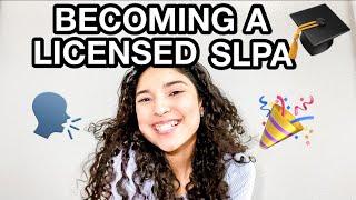 SLPA LICENSE | HOW I BECAME AN SLPA