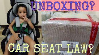 Vlog5: Unboxing Baby Car seat/Super ganda/Lowest Price/CAR SEAT LAW?