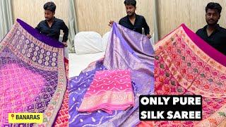 Pure Khaddi Sarees / Pure Rupa Butti / Only Pure Sarees Collection / Niharika Weaves