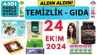 A101 24 EKİM 2024 | A101 KAHVALTILIK GIDA TEMİZLİK | A101 DE BU HAFTA