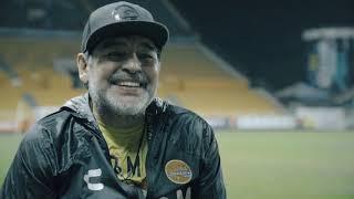 Entrevista con Diego Armando Maradona, DT de Dorados.