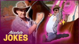 40 minutes of British Love Islanders SLAYING  on the Ranch | Celebs On The Ranch S01 E02