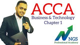 ACCA || Business & Technology || Chapter 1: Business Organization