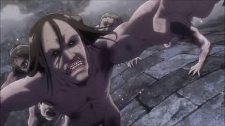 Attack on titan Ymir titan all fighting scenes.