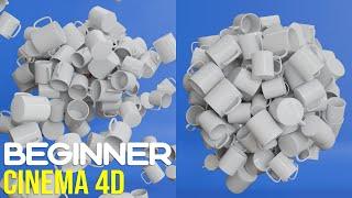 Cinema 4D Tutorial Beginner - Create Dynamic Animation in Just 8 Minutes