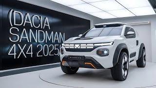 2025 Dacia Sandman 4x4 Review: The Ultimate Off-Road Van?