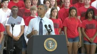 President Obama at UCM: The Warrensburg Speech