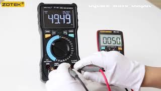 ZOTEK, ZT109 ,digital multimeter selling points: 9999 full functions + square wave output.