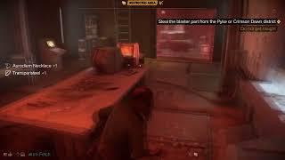 How to Steal Blaster Part from the Crimson Dawn District in Star Wars Outlaws