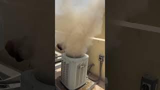 AC Outdoor unit cleaning