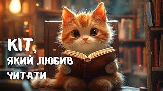 АУДІОКАЗКА НА НІЧ – Кіт, що любив читати  Казки українською мовою