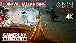 ODIN VALHALLA RISING Gameplay All Classes Trailers (4K)