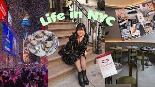 Life in NYC // Little life updates + feelings, new years in Times Square, cooking w friends