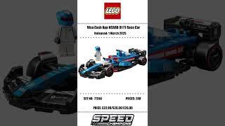 New LEGO Visa Cash App VCARB 01 F1 Race Car - Speed Champions - 77246 #lego #car #cars