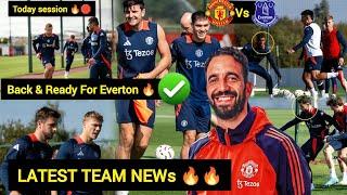 NoW RUBEN AMORIM LEAD TRAINING TODAY ||LATEST TEAM UPDATES FROM CARRINGTON AHEAD OF EVERTON MATCH