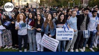 Jewish students “living in fear” on college campuses amid Israel-Hamas war