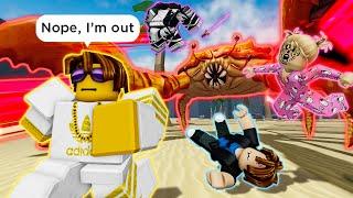 ROBLOX The Strongest Battlegrounds Funny Moments (Part 7) 