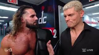 FULL SEGMENT: Seth "Freakin" Rollins & Cody Rhodes make peace for War Games | WWE RAW 11/13/23