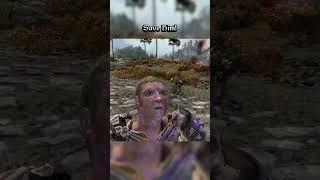 Somebody Save Him! #skyrim #gaming #elderscrolls