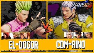 KOF XV  Dogor (Benimaru/Rock/Iori) vs CDM-RINO (Yashiro/Heidern/O.Yashiro)  Steam Replay Match 