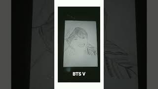 BTS V SKETCH  #SRUSHTI