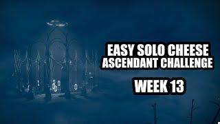 EASY SOLO CHEESE for the Ascendant Challenge! (Week 13) | Destiny 2 Forsaken