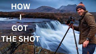 How I got the shot. Landscape Photography, Glencoe.