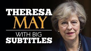 ENGLISH SPEECH | THERESA MAY: Britain, the Great Meritocracy (English Subtitles)