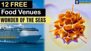 Wonder of the Seas (Complimentary Dining)